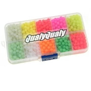 QualyQualy Luminous Fishing Beads Assorted Glow Beads For Fishing 4mm 1000pcs