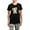 With Gray Camo Pant, variant on CafePress - Blenheim CKCS Rocker Women's Dark Pajamas - Women's Short Sleeve Print T-Shirt and Pants Dark Cotton Pajama Set
