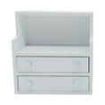 thumbnail image 4 of Milaget Dollhouse Bedside Table Decoration Mini Model for 1:12 Scale Micro Landscape white, 4 of 9