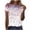 #0230-Multicolor, variant on 4th of July Shirts for Women American Flag 1776 Graphic Tees Casual Sleeve USA Patriotic Tops