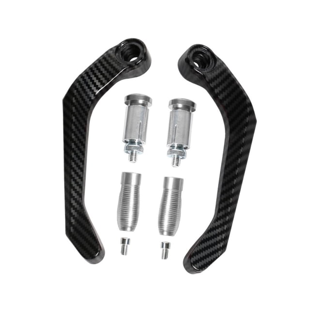 Almencla 2 Pieces Generic Motorcycle Brake Clutch Lever Hand Guards Easy Installation