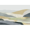 thumbnail image 2 of Reeves, Tom 24x17 White Modern Wood Framed Museum Art Print Titled - Warm Hills I, 2 of 4