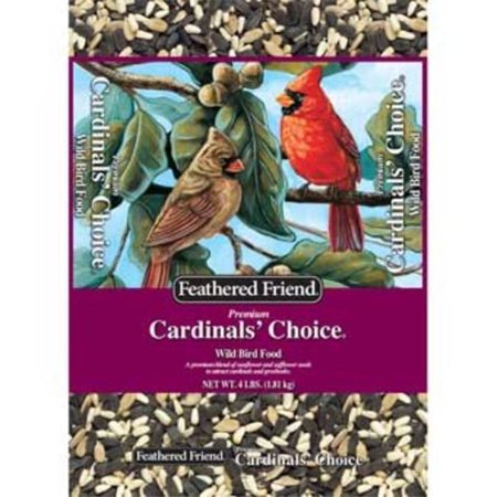 Global Harvest Foods 109680 4 lbs Cardinal Wild Bird Food