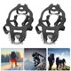 thumbnail image 3 of Picos antideslizantes, 1 par de agarres para hielo, 18 dientes resistentes al desgaste para escalar montañas con nieve y barro (35-40), 3 of 3