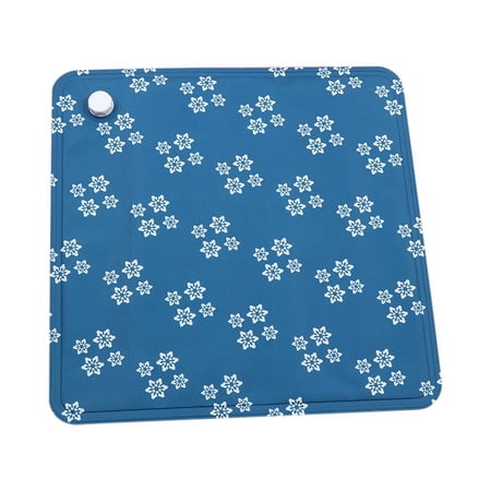 

Seat Cushion Gel Cushion，Cooler Mat Spring/Summer Inspired Classic Style Pattern Office Cushion with Non-Slip Padding