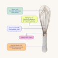 thumbnail image 2 of GIR: Get It Right Ultimate Stainless Steel Whisk, Ultimate-11 IN, Studio White, 2 of 5