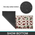 thumbnail image 6 of Multicolor Christmas Camping Pattern Kitchen Rugs Sets Of 2,Anti Fatigue Kitchen Mat Rugs Non Slip Washable,Decorative Kitchen Floor Mats for Kitchen,Sink,Laundry,17"x30"+17"x47", 6 of 7