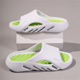 thumbnail image 3 of Otqutp Mens Sport Sandals Closed Toe Cutout Design Slip-On Shoes Casual Summer Lightweight Pool Shower Beach Slippers, 3 of 7