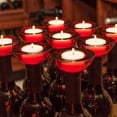 thumbnail image 2 of Eastland Chunky Tealight Candle Holder Red Set of 12, 2 of 3