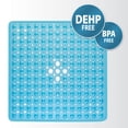 thumbnail image 2 of TheraCare Non-Slip Shower Mat, Anti-Fungal, BPA-Free, Mildew Resistant, 21" x 21", 2 of 8