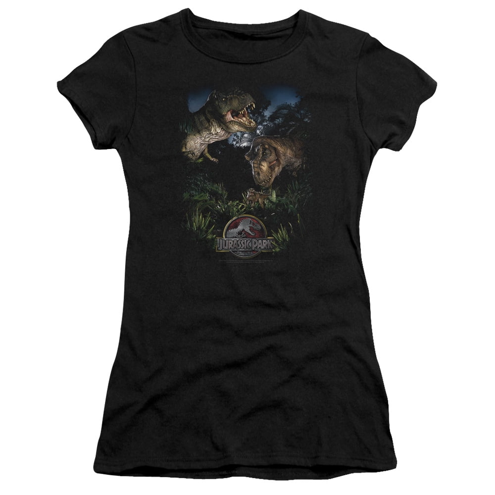Jurassic Park Movie T-Rex HAPPY FAMILY Licensed Adult T-Shirt All Sizes