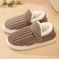 thumbnail image 4 of CHUMUD Women's Soft Plush Bootie Slippers Winter Warm Cozy Memory Foam House Shoes with Fleece Lining Indoor Non Slip Slippers, 4 of 6