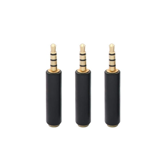 Cable de 3,5 mm a videocámara de vídeo AV RCA con adaptador M/F de 3,5 mm