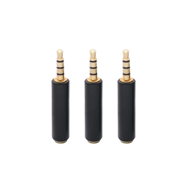 Cable de 3,5 mm a videocámara de vídeo AV RCA con adaptador M/F de 3,5 mm