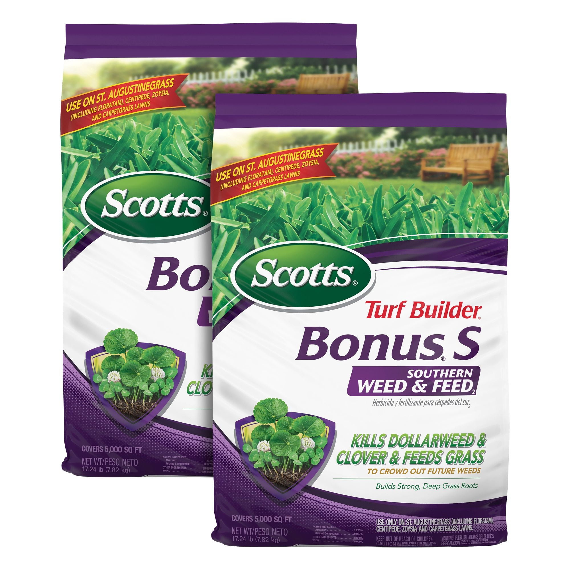 Scotts Turf Builder Bonus S Southern Weed & Feed2 for Lawns