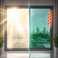 thumbnail image 4 of Window Film, 79 Inch Static Cling One Way Privacy Tint, Heat Blocking UV Protection Anti Glare Glass Sticker for Home, Bedroom, Office, Daytime Privacy, 4 of 7