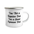 thumbnail image 2 of Unique Great Pyrenees Dog 12oz Camper Mug, I'm Not a Regular Dad. I'm a Great Pyrenees, Present For Pet Lovers, Inspire Gifts From Friends, 2 of 2