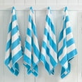 thumbnail image 3 of 100% Cotton Velour Oversized Cabana Beach & Pool Towels 35" x 70", 3 of 6