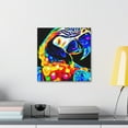 thumbnail image 6 of Macaw Flamboyance Pop - Canvas, 6 of 25