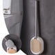 thumbnail image 1 of Escobillero con Mango Largo Ergonómico, Cerdas de Tpr Antirayaduras, Limpieza Fácil y Eficiente, Accesorio de Baño Moderno, Diseño Compacto, Color Negro/Caqui, 42 X 10 X 4 Cm., 1 of 7