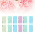 thumbnail image 3 of KAKOWELY 160 Sheets Refill Paper Spiral Notebook Replacement Paper A6 Notebook Refill Sheet 40 Sheets Yellow A6 40 40 Sheets Blue A6 40 40 Sheets Pink A6 40 Sheets Green A6, 3 of 4