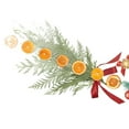 thumbnail image 4 of Christmas Acrylic Dried Orange Fall Garland Hanging Ornaments For Front Door Fireplace Window Xmas Tree Porch Farmhouse Home Decor, 4 of 5