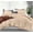Beige, variant on Utopia Bedding Duvet Cover Queen Size - 3 Piece with Zipper Closure - 1 Comforter Cover 90X90 Inches & 2 Pillow Shams 20X26 Inches Black Comforter Not Included