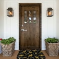 thumbnail image 6 of Bingfone Hohey Bee Golden Embroidery Door Mat 16"X24" Front Entrance Non-Slip Low Profile Washable For Entryway, 6 of 9