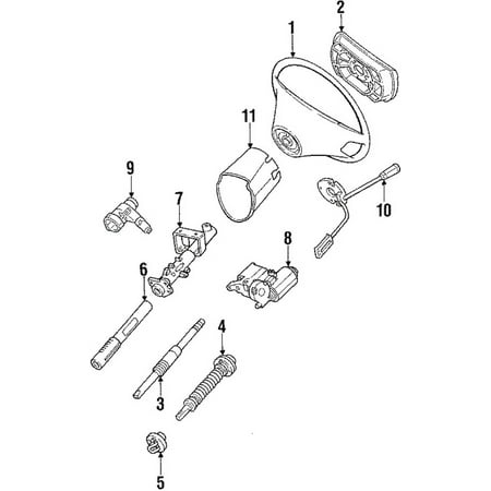 Genuine OE Mercedes-Benz Lock - 126-462-07-30