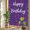 Purple, variant on Spaceship Window Privacy Film, Cartoon Space Stars Cute Rocket Pattern Stained Glass Rainbow Film Decorative Window Clings, Static Cling Sun Blocking Stickers 17.7" x 39.3"