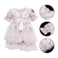 thumbnail image 4 of 1 vestido de verano de manga corta para niña, vestido lolita, vestido de fiesta para niña, vestido de verano, 4 of 6