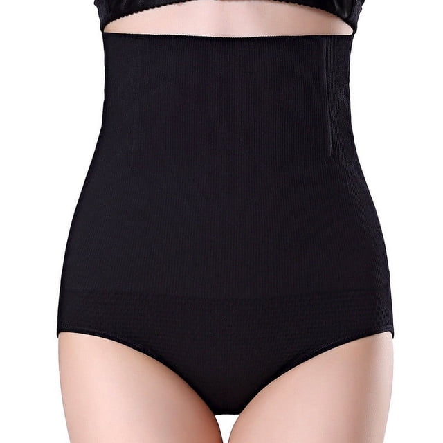 Pantalones moldeadores para mujer, cintura alta, plano, ajustados, con faja y realce de cadera, ropa interior moldeadora.