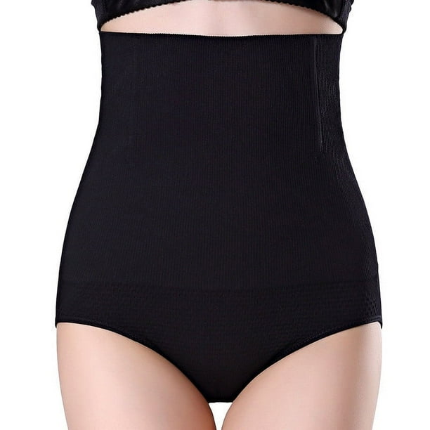 Pantalones moldeadores para mujer, cintura alta, plano, ajustados, con faja y realce de cadera, ropa interior moldeadora.