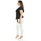 thumbnail image 2 of Blusa manga mariposa Roman Fashion /Tallas Extras, 1840 (Negro) negro 38, 2 of 6