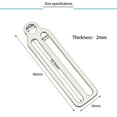 thumbnail image 4 of Xingzhi Scuba Diving Weight Belt Keeper Sidemount BCD Glider Fixing Buckle Stopper, 4 of 9
