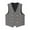 Grey, variant on Boys Formal Suit Vest Double 4 Button Stylish Wedding Party Jacket for Kids Toddler