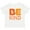 AA-White, variant on Be Kind Logo In Orange Boys or Girls Baby T-Shirt