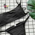 thumbnail image 4 of Plus size Swimsuits Women Bikini Set Swimwear Push-Up Padded Solid Bra Swimsuit Beachwear, 4 of 9