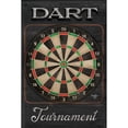 thumbnail image 3 of Mollie B. 17x24 Black Modern Framed Museum Art Print Titled - Dart Tournament, 3 of 5