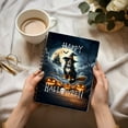thumbnail image 3 of Happy Halloween Bernese Mountain Dog Witch Pumpkins Bats Spiral Bound Journal Berner Lover Gifts 5x7in Spiral Notebook - 13012, 3 of 5
