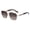 Golden Tea Ash C4, variant on Men's Square Aviator Sunglasses, UV400 Outdoor Driving Fashion Eyewear