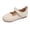 White, variant on JTieacloth Girls Summer Flats Shoes Lightweight Ribbon Flower Hook Loop Casual Flats for Kids,Sizes 6.5 Toddler