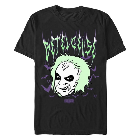Men's Beetlejuice Beetlejuice Cartoon Face Graphic T-Shirt