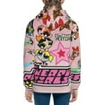 thumbnail image 2 of The Powerpuff Girls Youth Active Sweatshirt Printing Casual Pullover Hoodies Winter Fall Clothes Outerwear Medium, 2 of 7