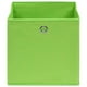 thumbnail image 3 of Cajas de almacenamiento VidaXL plegables de tela no tejida verde x4, 3 of 7