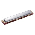 thumbnail image 2 of Harmónica Suzuki Estudio-24 24 Agujeros Harmonica Tremolo Clave de C con la Caja del Paño de Limpieza Instrumento Musical para Principiantes TOMSHOO Harmónica, 2 of 4