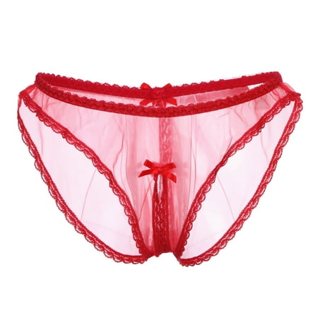 Crotchless panties