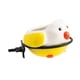 thumbnail image 5 of Comedero para pájaros de cerámica, con soporte de abrazadera, para jaula de pájaros. Amarillo, 5 of 9