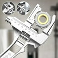 thumbnail image 4 of Universal Repair Set 6-68mm Bathroom Hand Tools Adjustable Spanner for Large Opening Pipe Wrench Nut Key, 4 of 9