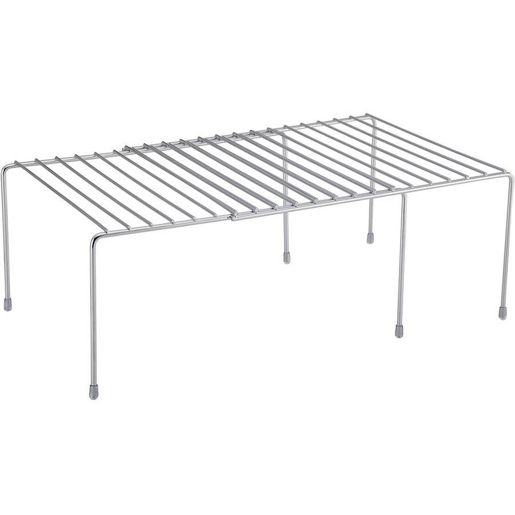 Real Home Innovations Expandable Large Cabinet Organizer, Chrome